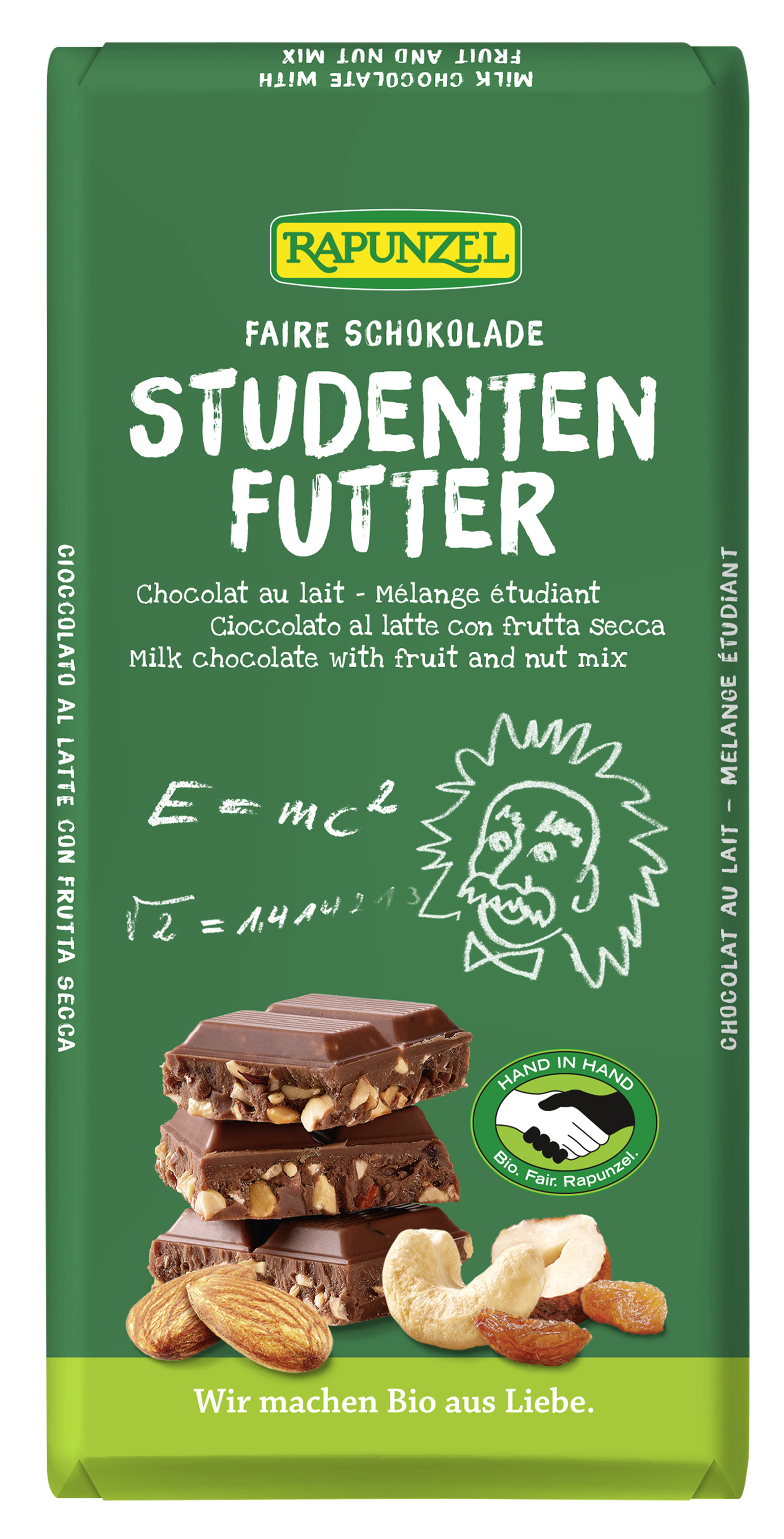 Studentenfutter Schokolade, Vollmilch, Schokolade