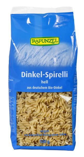 Dinkel-Spirelli hell aus Deutschland