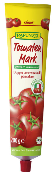 Tomatenmark, zweifach konzentriert, 28% Tr.M. in der Tube