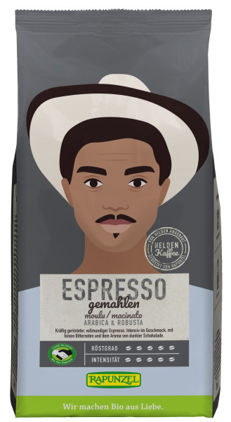 Heldenkaffee Espresso, gemahlen