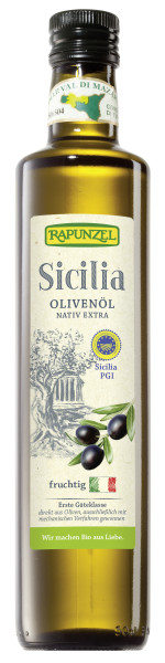 Olivenöl Sicilia DOP, nativ extra